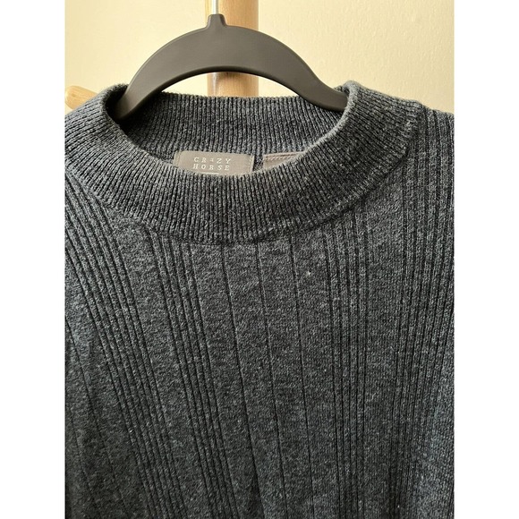 VTG Crazy Horse Liz Claiborne Off White Sweater Size Large - Picture 3 of 10